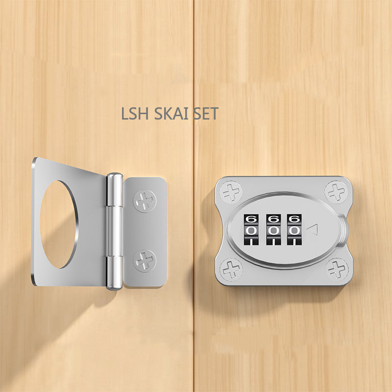 Furniture Hardware Locks - 1PC ล็อครหัสผ่านเพื่อความปลอดภัยในร่ม ล็อคลิ้นชักในร่ม ล็อคประตูตู้เอกสารสำนักงาน เฟอร์นิเจอร์ อุปกรณ์ฮาร์ดแวร์ป้องกันการโจรกรรม