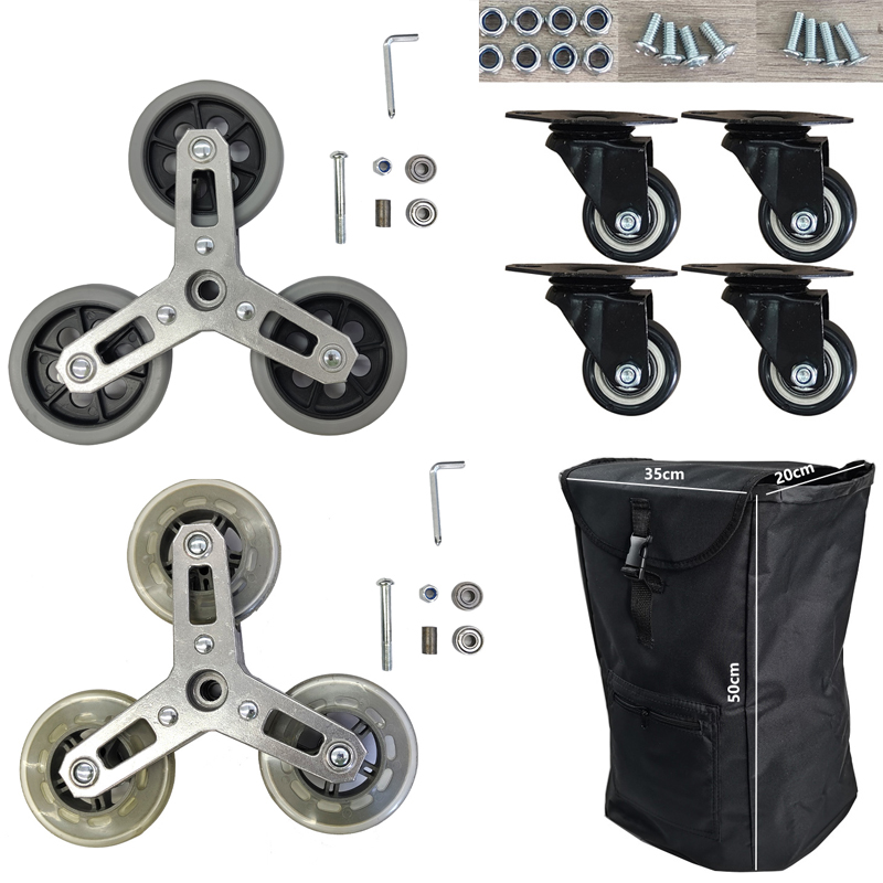 Furniture Hardware Replacement - สินค้ารถเข็นล้ออุปกรณ์ฮาร์ดแวร์บันไดปีนเขารถเข็นเปลี่ยนล้อรถเข็นล้อสําหรับช้อปปิ้งซักรีด
