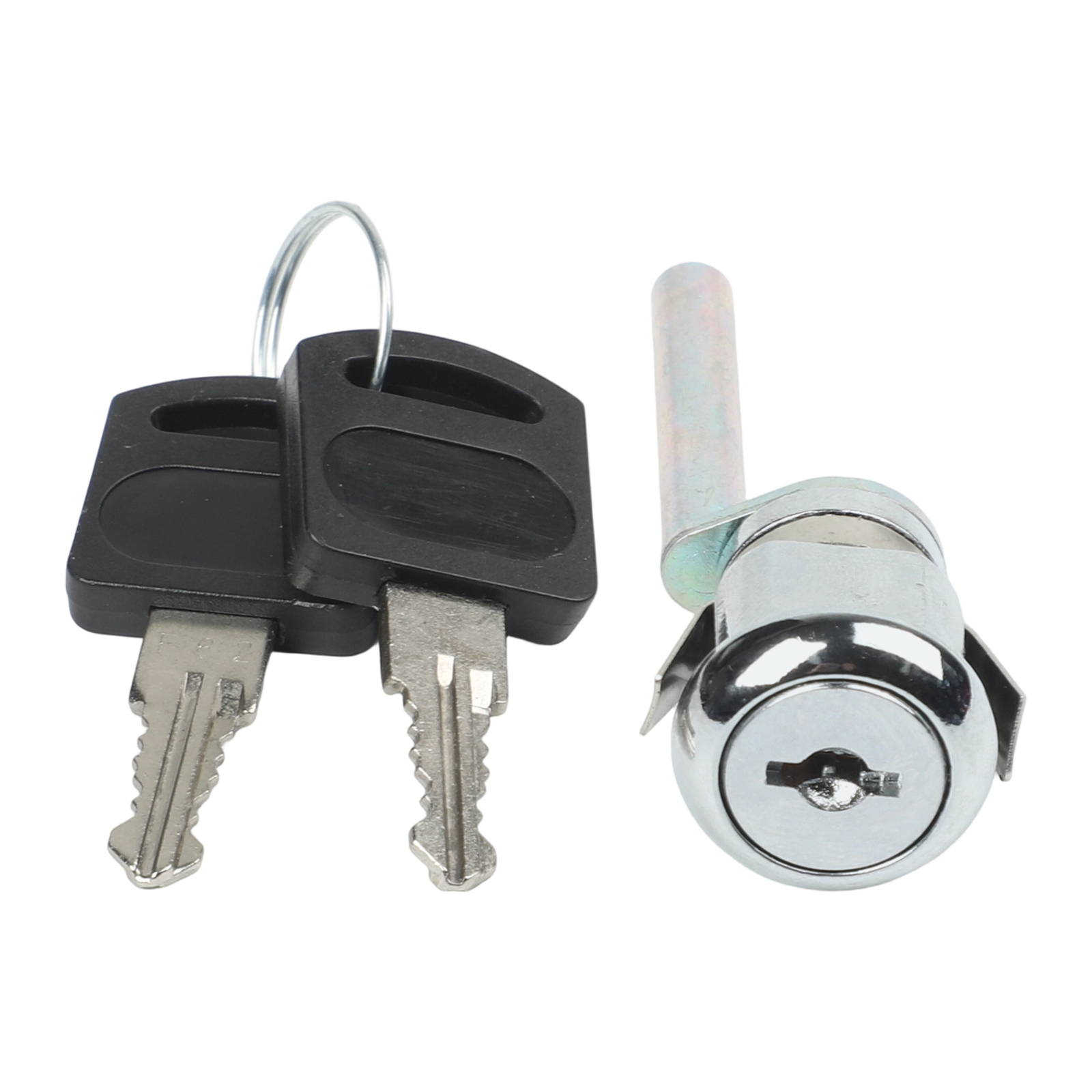 Furniture Hardware Locks - ชุดล็อคตู้เอกสารพร้อมกุญแจ 1 ชุด ล็อคกลางสำหรับเฟอร์นิเจอร์พร้อมก้านล็อคประตูสำหรับตู้ ล็อคตู้สามชั้น อุปกรณ์ฮาร์ดแวร์เฟอร์นิเจอร์