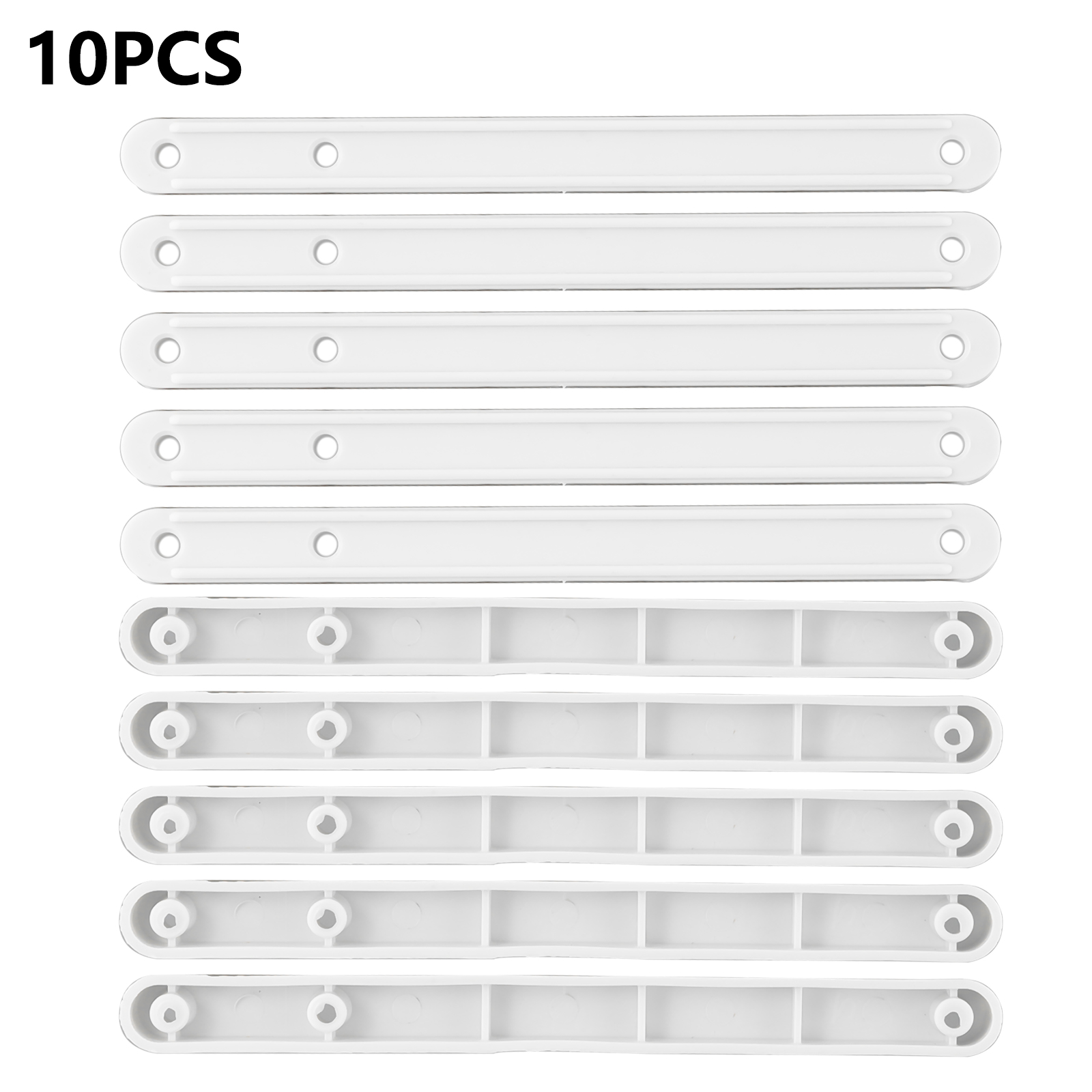 Furniture Hardware Replacement - 10pcs วาดรางพลาสติกลิ้นชักสไลด์ 180/235/298 มม.วาดนักวิ่งเปลี่ยนตู้เสื้อผ้าคู่มือเฟอร์นิเจอร์ฮาร์ดแวร์