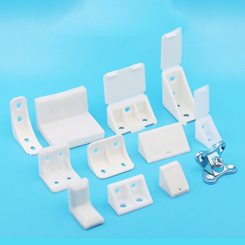Corner Bracket Angle - 10 ชิ้นไนลอนพลาสติกหนาวงเล็บมุม, มุมขวา 90 องศา, ไม้อัดถาดอุปกรณ์ตู้อุปกรณ์มุมรหัส