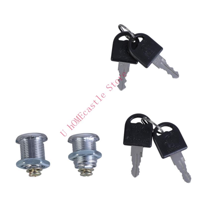 63HF 2 ชุดลิ้นชัก Cams ล็อค ตู - Furniture Hardware Locks บทวิจารณ์และราคา
