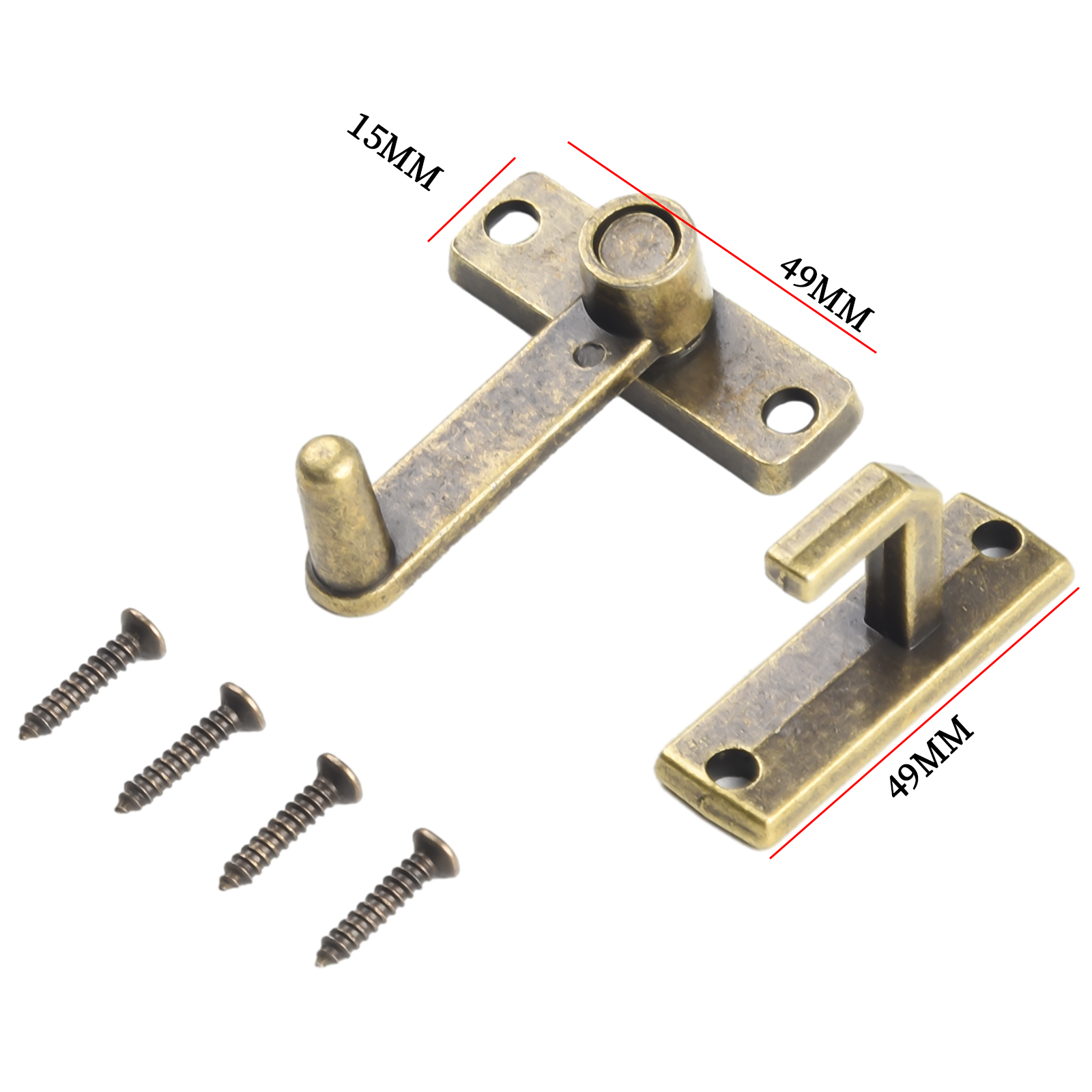 ชุดล็อคประตูบานเลื่อนสีบรอนซ์  - Furniture Sliding Door Hardware บทวิจารณ์และราคา