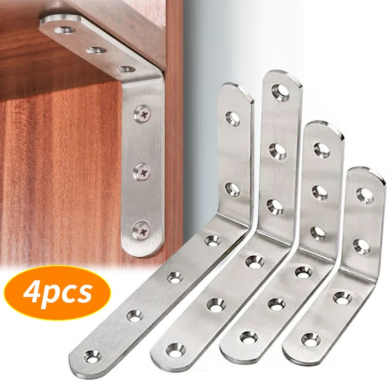 ขายึดมุมขวา 4 ชิ้น, ตัวยึดรูปต - Used Furniture Hardware บทวิจารณ์และราคา