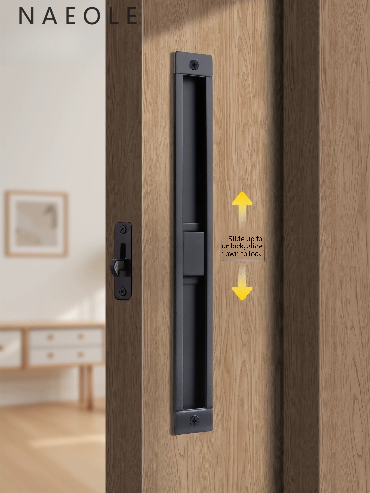 ล็อคประตูบานเลื่อนแบบพกพาสไตล์ - Furniture Sliding Door Hardware บทวิจารณ์และราคา