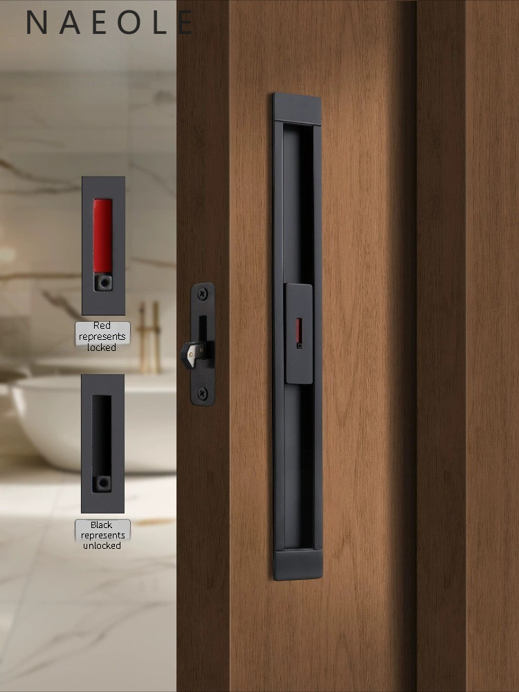 ล็อคประตูบานเลื่อนแบบพกพาสไตล์ - Furniture Sliding Door Hardware บทวิจารณ์และราคา