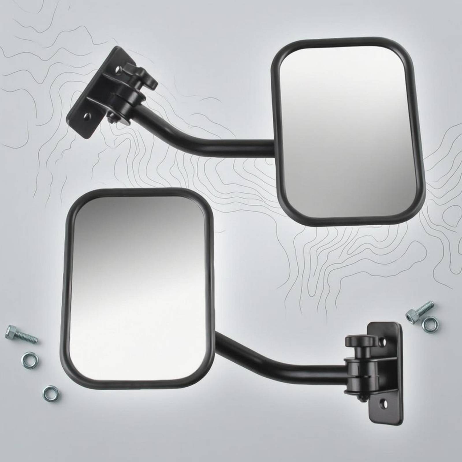 กระจกมองข้างแบบปรับได้สำหรับรถ - Furniture Hardware Fitting บทวิจารณ์และราคา