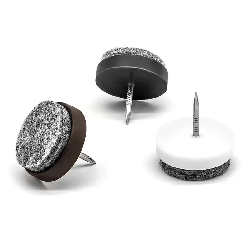 30Pcs 14-28มม.พลาสติก Felt เล็ - Furniture Hardware For Bed บทวิจารณ์และราคา