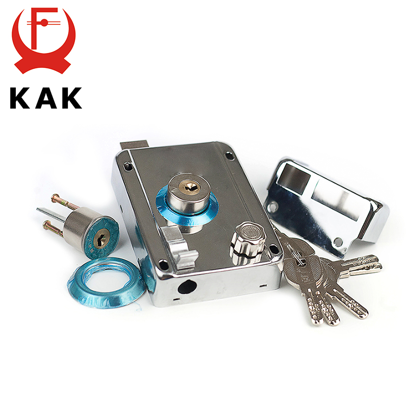 KAK-9331 ภายนอกเหล็กประตูล็อคค - Furniture Hardware Locks บทวิจารณ์และราคา