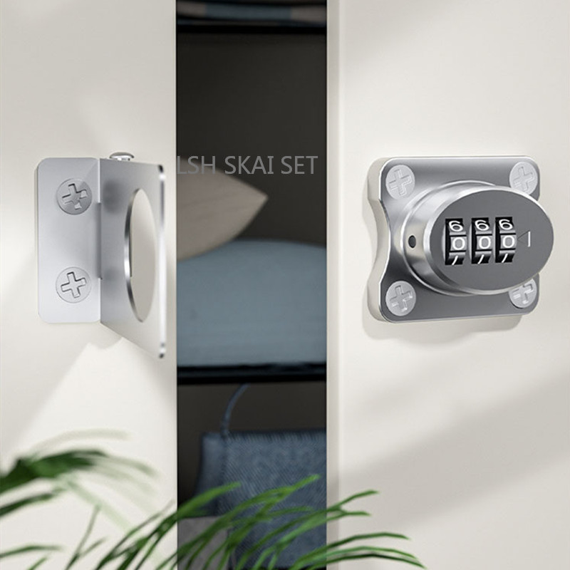 1PC ล็อครหัสผ่านเพื่อความปลอดภ - Furniture Hardware Locks บทวิจารณ์และราคา
