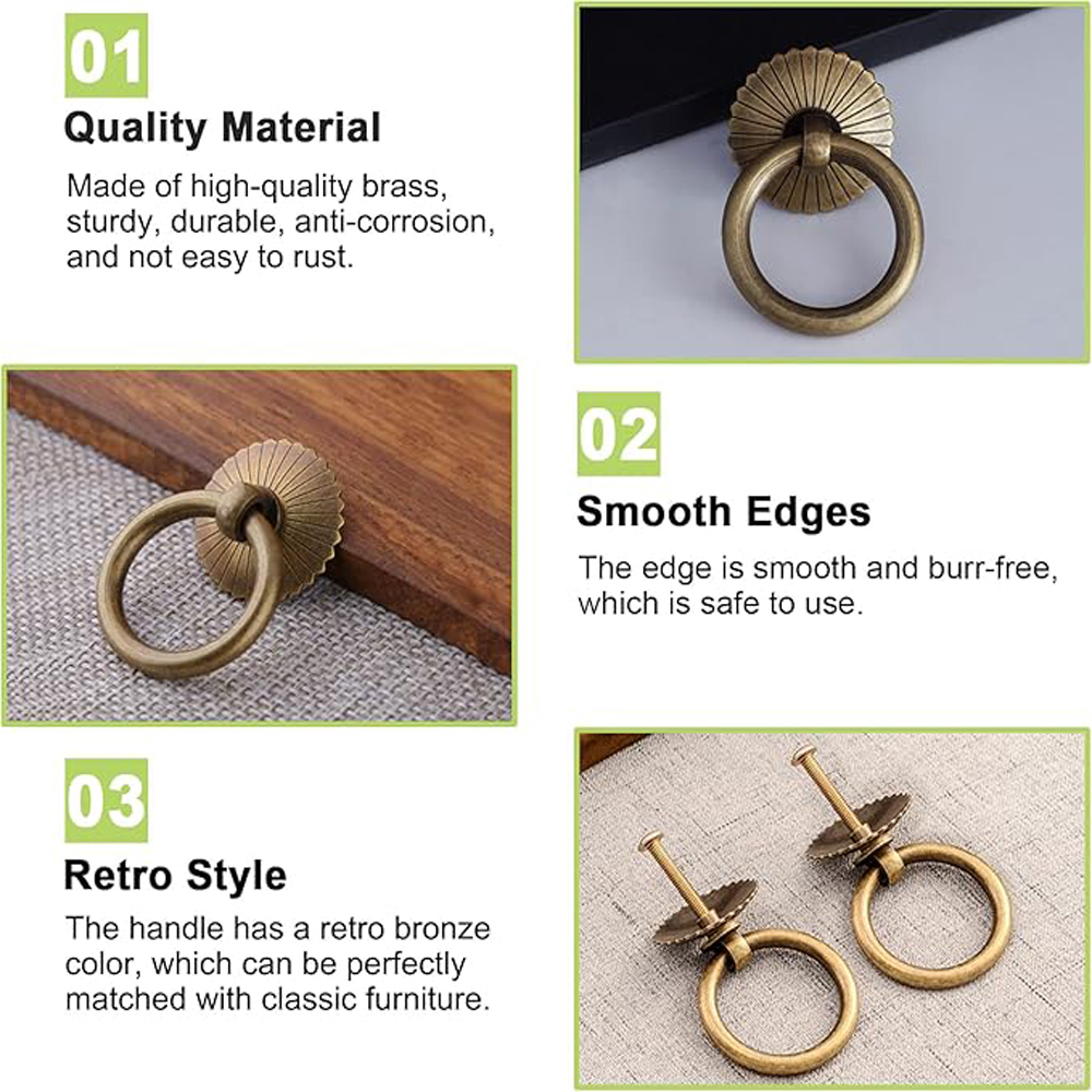 ห่วงจับแบบวงแหวนสามารถใช้สำหรั - Used Furniture Hardware บทวิจารณ์และราคา