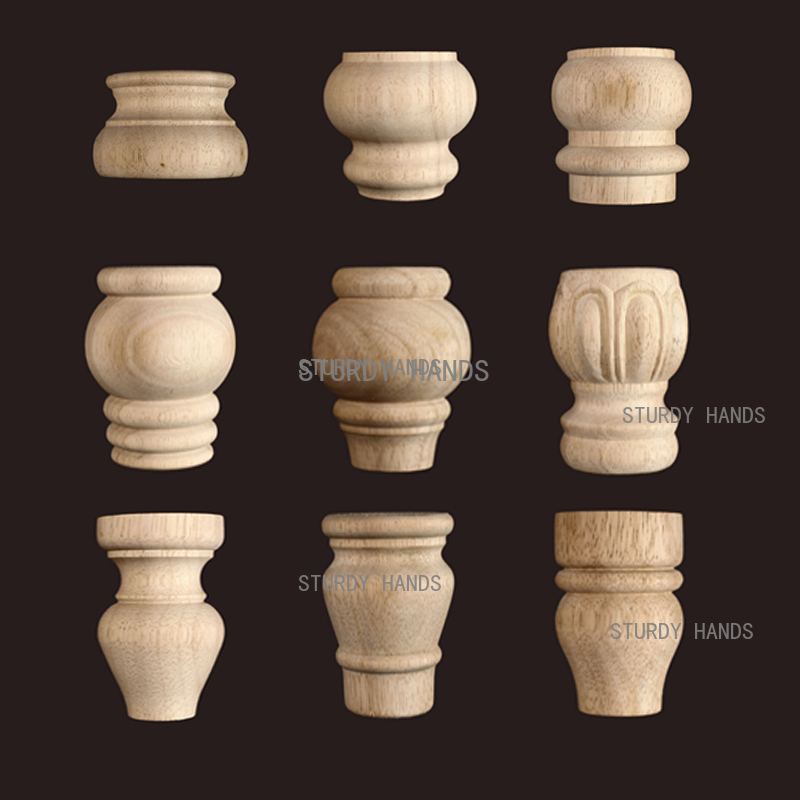 ขาโต๊ะไม้เนื้อแข็งทรงกลม 1 ชิ้ - Furniture Hardware Replacement บทวิจารณ์และราคา