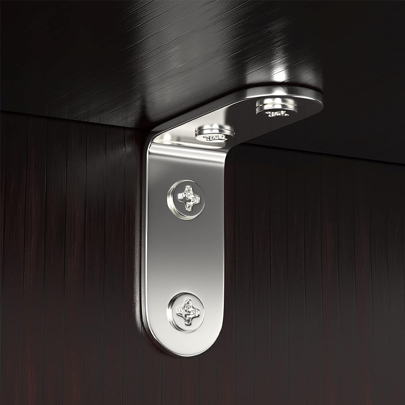 วงเล็บ L สแตนเลสมุมรั้งชุด 90  - Corner Bracket Angle บทวิจารณ์และราคา