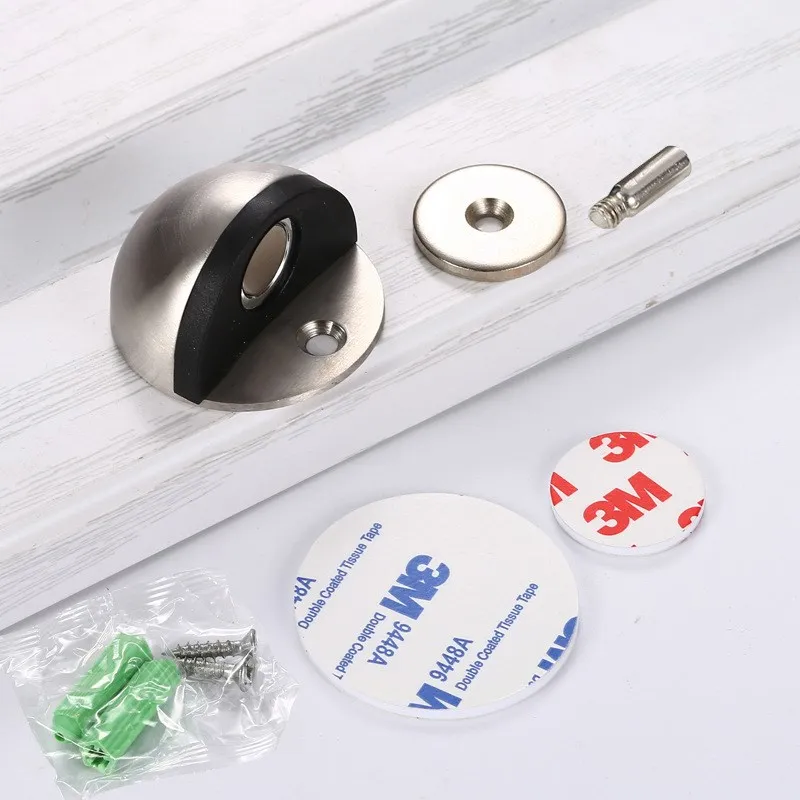 สแตนเลสยางแม่เหล็กประตูไม่เจาะ - Magnetic Catch Door บทวิจารณ์และราคา