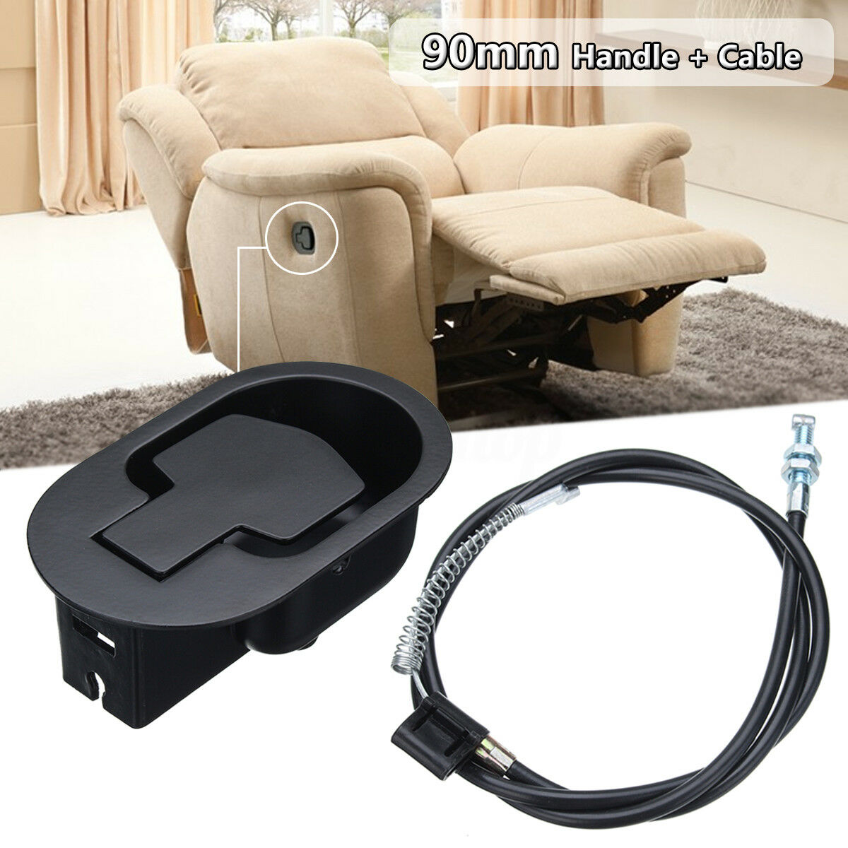 Recliner Release ดึง Handle พร - Furniture Hardware Knobs บทวิจารณ์และราคา
