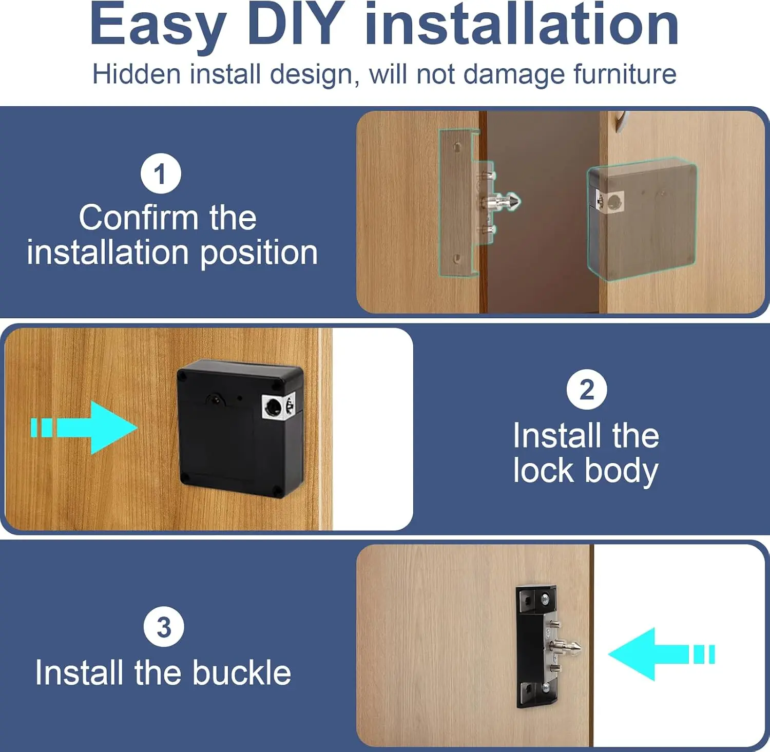 ล็อกเกอร์อัจฉริยะ NFC สำหรับโท - Furniture Hardware Locks บทวิจารณ์และราคา