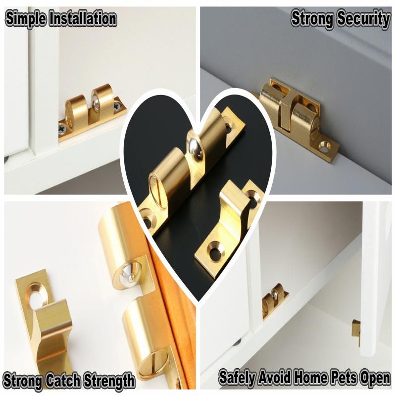 3/6pcs ตู้ตู้เสื้อผ้าประตู Bal - Furniture Hardware Fitting บทวิจารณ์และราคา