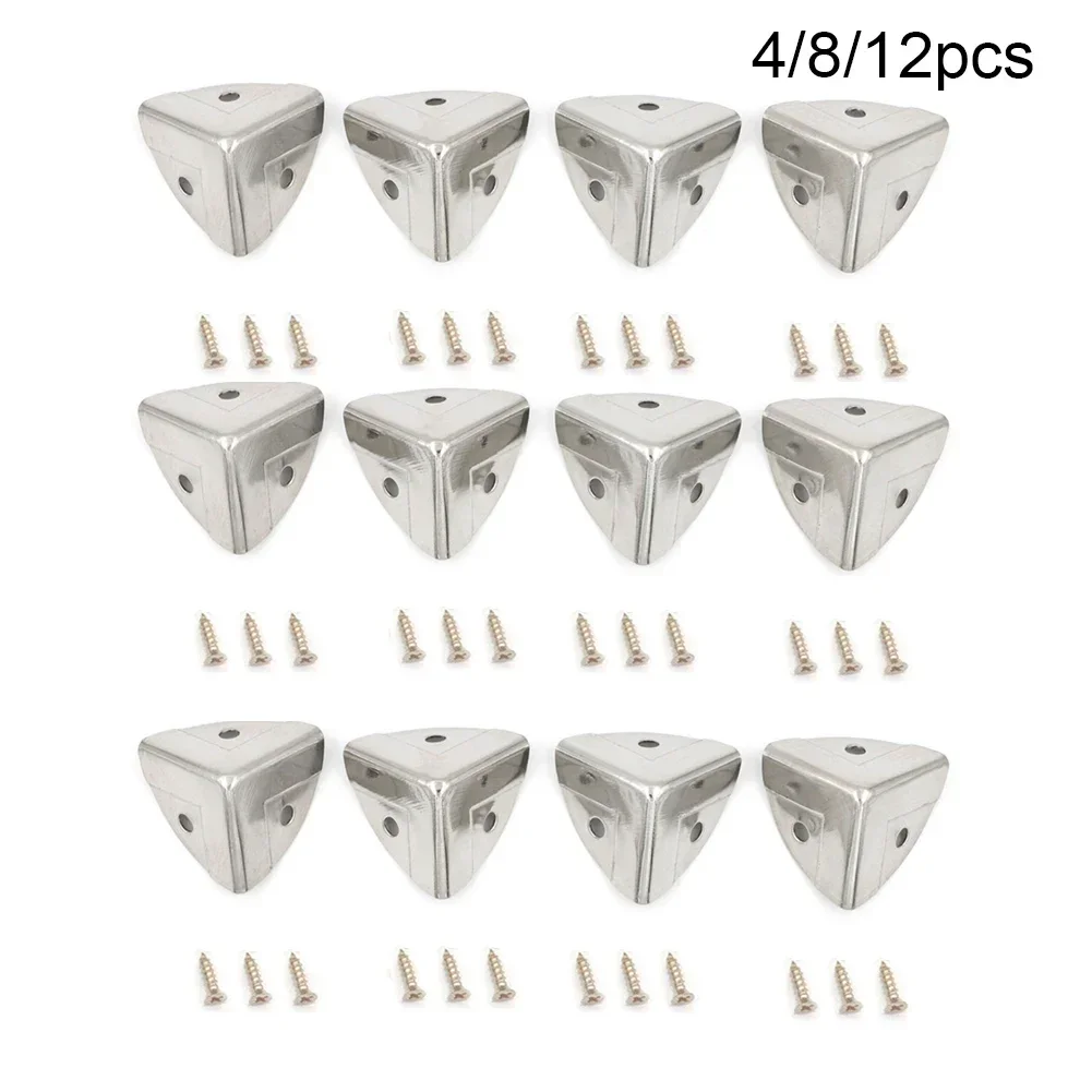 4/8/12 PC กล่องโลหะมุมไม้กล่อง - Corner Bracket Angle บทวิจารณ์และราคา