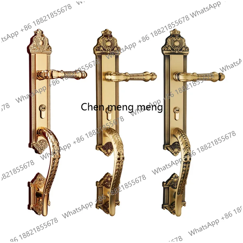ล็อคประตูวิลล่าสไตล์ยุโรปสุดหร - Furniture Hardware Locks บทวิจารณ์และราคา