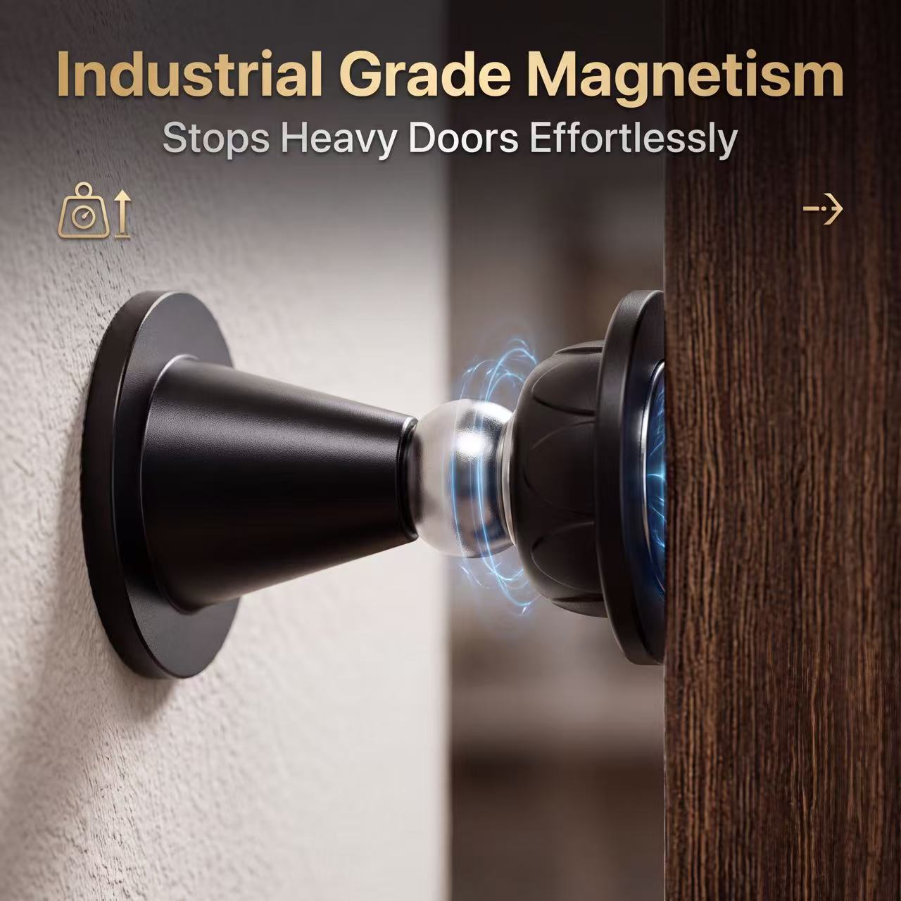 ตัวกั้นประตูแม่เหล็กแบบไม่ต้อง - Magnetic Catch Door บทวิจารณ์และราคา