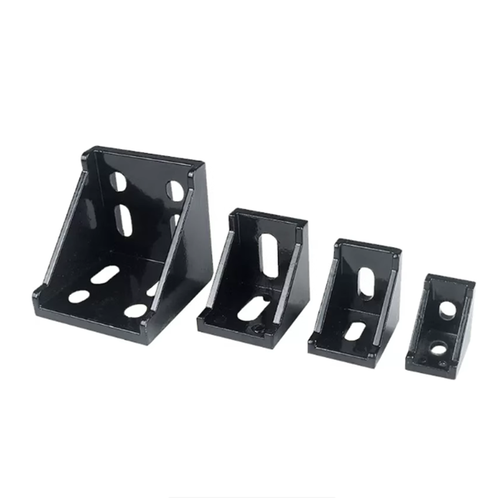 ขายึดมุมสีดำ 5 ชิ้น สำหรับโครง - Corner Bracket Angle บทวิจารณ์และราคา