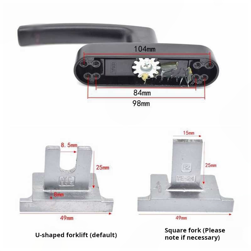 1PCS หน้าต่างจับสะพานหักอลูมิเ - Furniture Hardware Fitting บทวิจารณ์และราคา