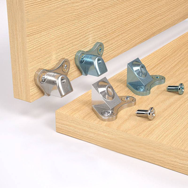 10 ชิ้น/ล็อตโมเดิร์นผีเสื้อขาโ - Corner Bracket Angle บทวิจารณ์และราคา