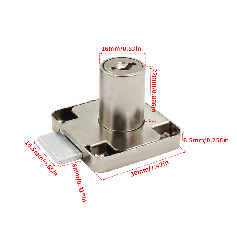 2/5 ชุดตัวล็อคลิ้นชักพร้อมกุญแ - Used Furniture Hardware บทวิจารณ์และราคา