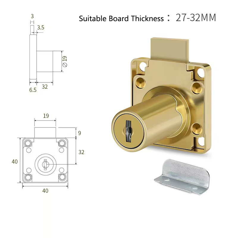 Yutoko คุณภาพสูงโต๊ะลิ้นชักล็อ - Furniture Hardware Locks บทวิจารณ์และราคา
