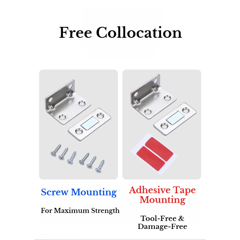 2/4/8/12PCS ล็อคประตูบานเลื่อน - Furniture Sliding Door Hardware บทวิจารณ์และราคา