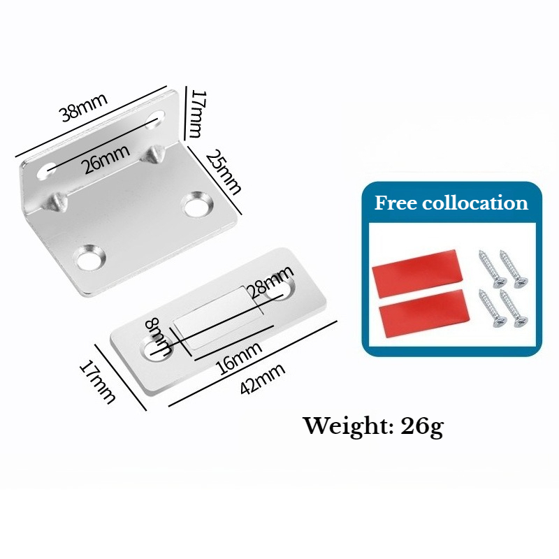 2/4/8/12PCS ล็อคประตูบานเลื่อน - Furniture Sliding Door Hardware บทวิจารณ์และราคา