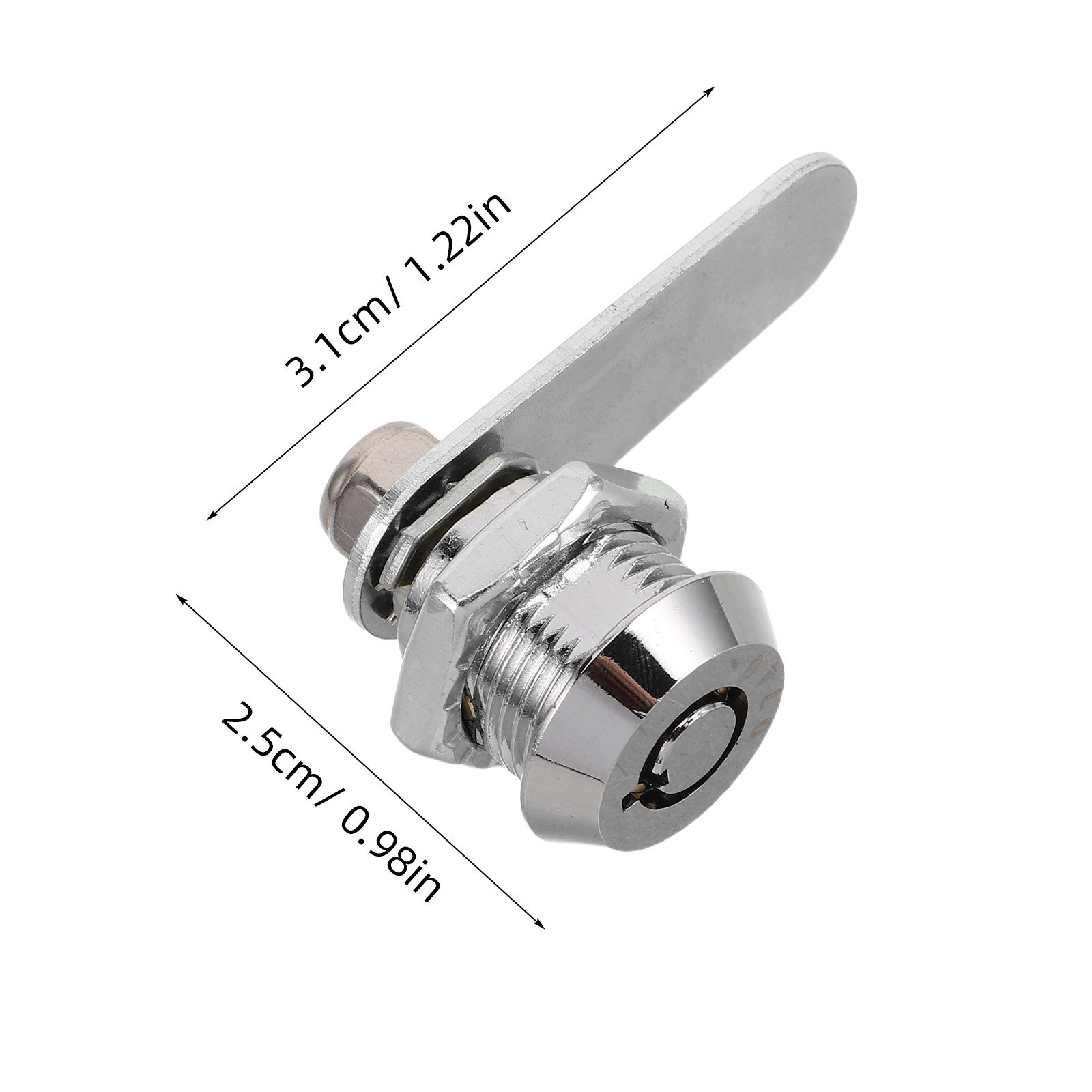 ชุดล็อคแบบลูกบิดทำจากโลหะผสมสั - Furniture Hardware Locks บทวิจารณ์และราคา