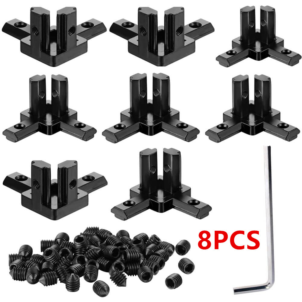 ขายึดมุม 90 องศาอะลูมิเนียม 8  - Corner Bracket Angle บทวิจารณ์และราคา