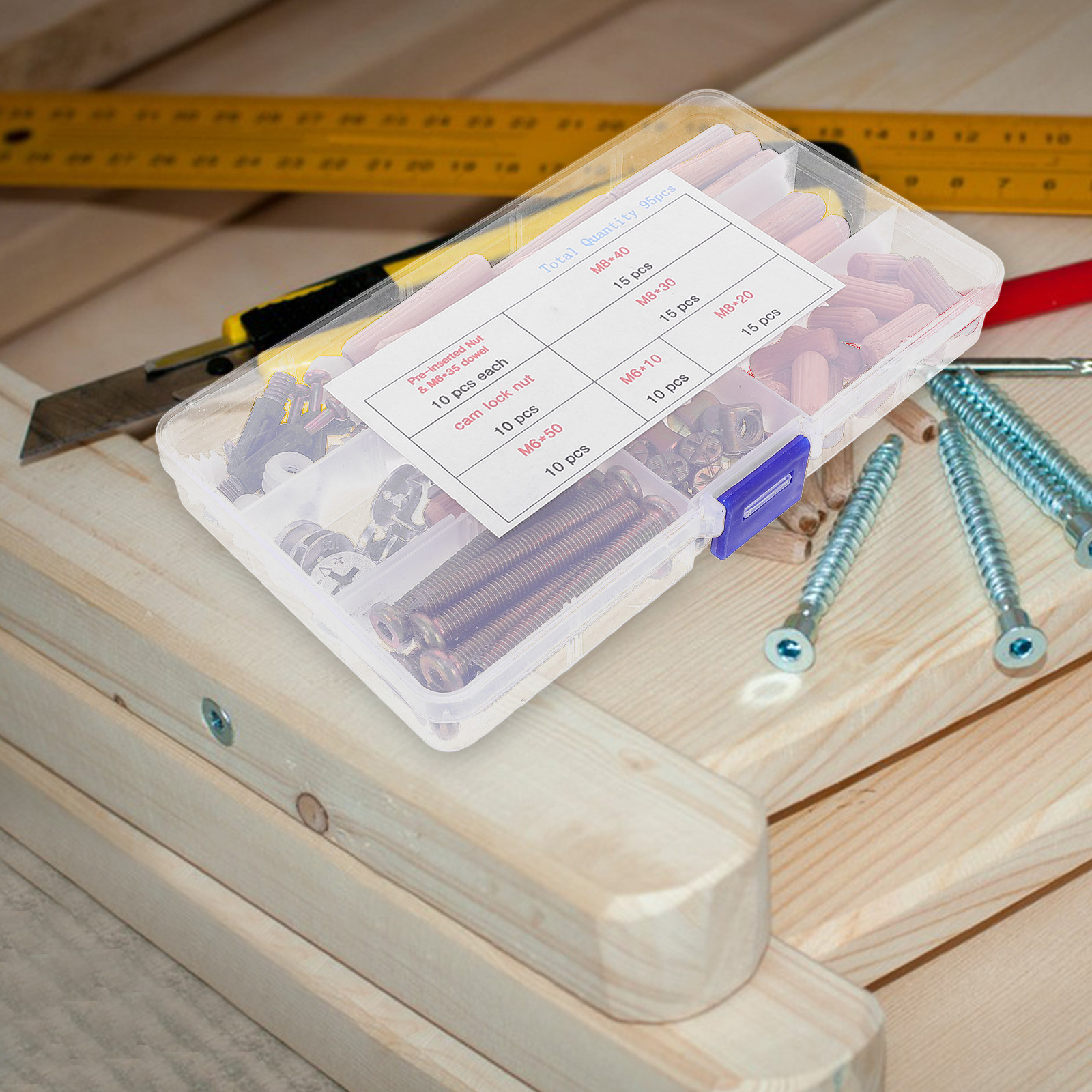 ชุดอุปกรณ์เชื่อมต่อเตียงสองชั้ - Furniture Hardware For Bed บทวิจารณ์และราคา
