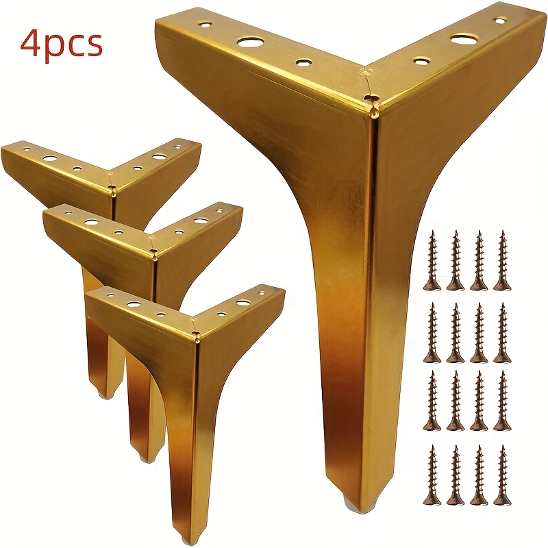 ขาเฟอร์นิเจอร์โลหะ 4 ชิ้น สำหร - Furniture Hardware Replacement บทวิจารณ์และราคา