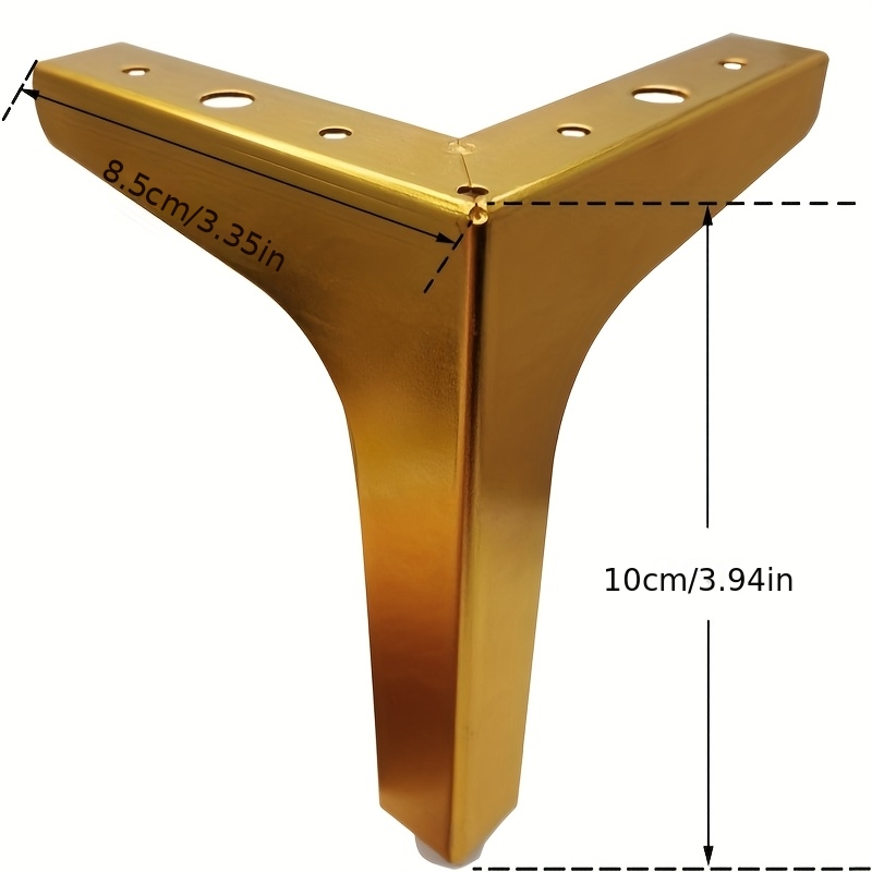 ขาเฟอร์นิเจอร์โลหะ 4 ชิ้น สำหร - Furniture Hardware Replacement บทวิจารณ์และราคา