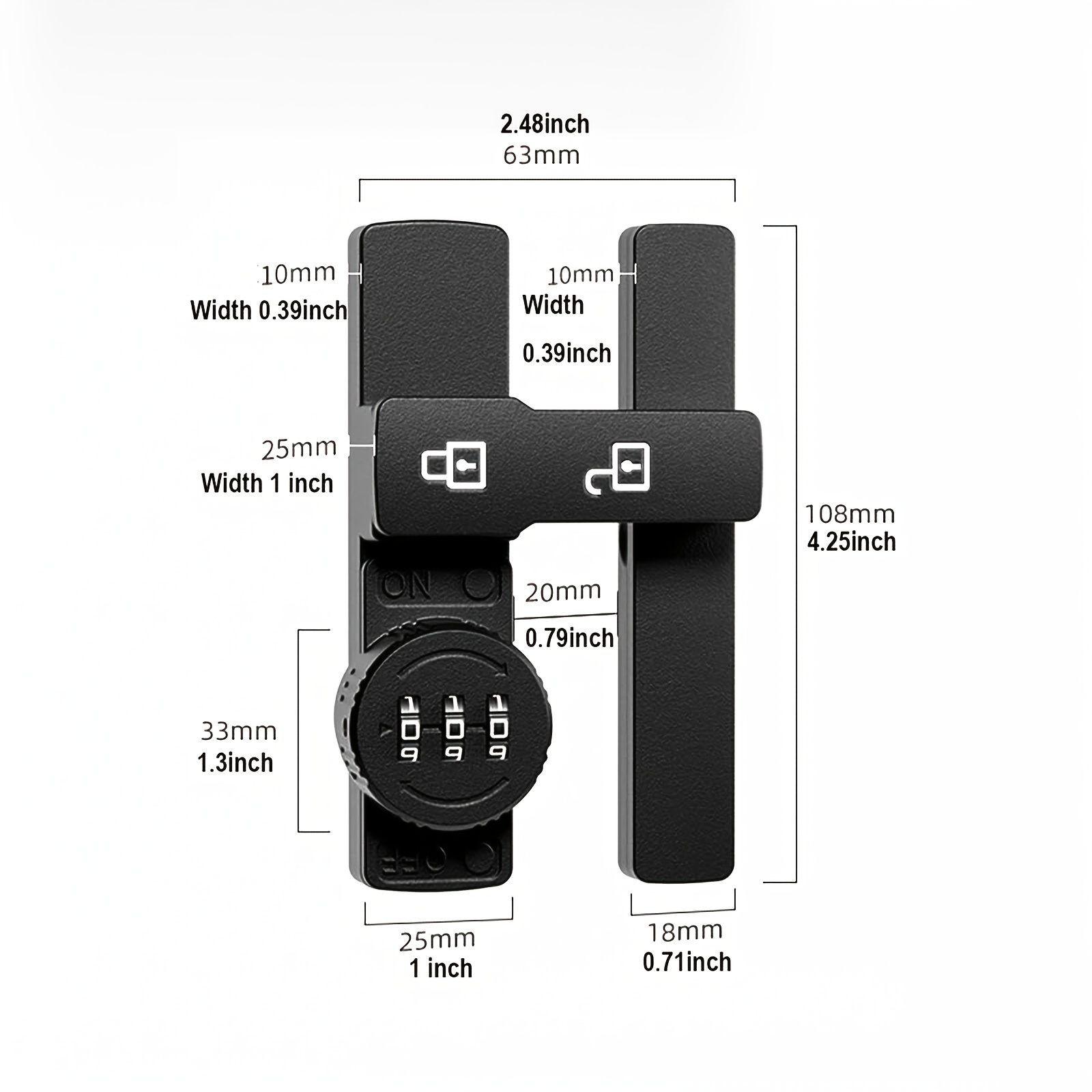 กุญแจล็อคประตูแบบรหัสผ่านและเด - Furniture Sliding Door Hardware บทวิจารณ์และราคา