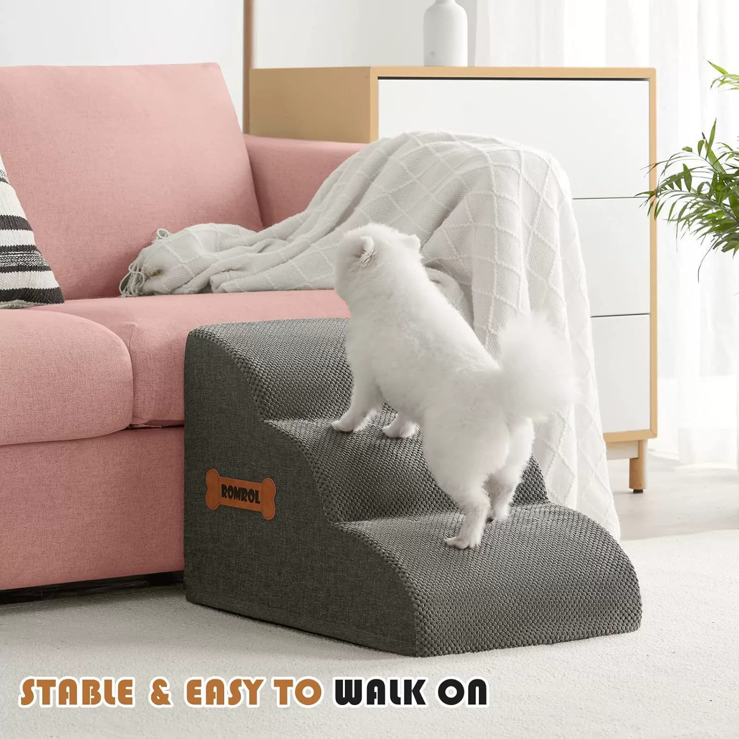 บันไดสำหรับสัตว์เลี้ยง บันไดขึ - Furniture Hardware For Bed บทวิจารณ์และราคา
