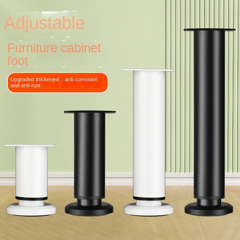 สแตนเลสสตีลฟุตโลหะสีดําสีขาวปร - Furniture Hardware Replacement บทวิจารณ์และราคา